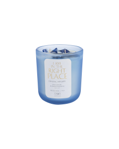 Corvin Scented Candle Blue Glass
