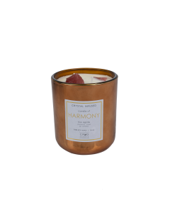 Corvin Scented Candle Rose Gold Glass