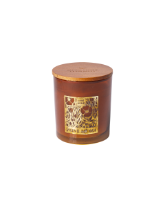 Chaney Scented Candle Brown Glass