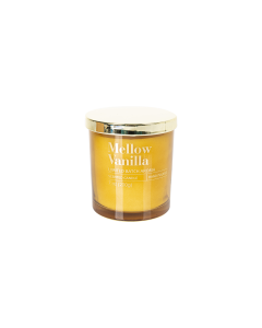 Anelie Scented Candle Yellow Glass