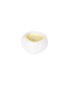 Akira Scented Candle White Glass