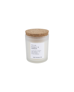 Raizel Scented Candle White Glass