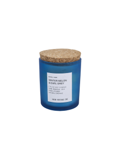 Raizel Scented Candle Blue Glass