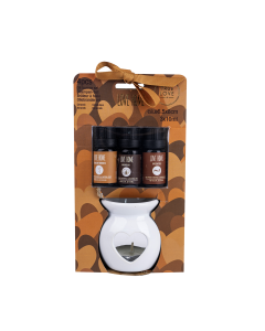 Cita True Love Aroma Oil with Burner - Brown