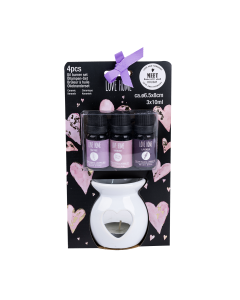 Cita Love & Harmony Aroma Oil with Burner - Black