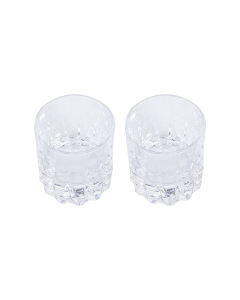 Galba Tumbler Clear Glass  2pcs