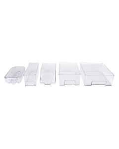 Alaric Storage Box Clear Pet Plastic
