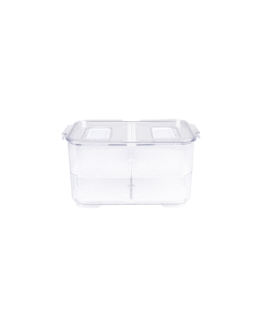 Torin Drainer Storage Box Clear Pet Plastic