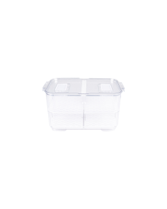 Torin Drainer Storage Box Clear Pet Plastic