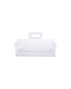 Ansel Bathroom Portable Box Clear Pet Plastic