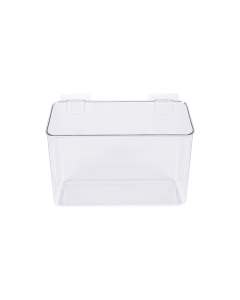Raffy Hanging Storage Box Clear Pet Plastic