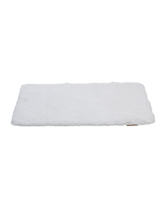 Clyde Bath Mat White Polyester