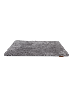 Clyde Bath Mat Gray Polyester