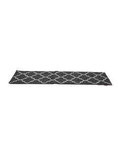 Dashiell Bath Mat Black Polyester