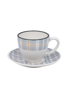 Freyja Porcelain Cup & Saucer Set – 280ml
