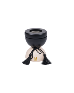 Madel Burner Black Beige Wood