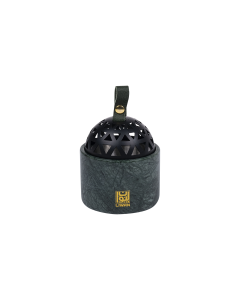 Manci Burner Green Marble Metal