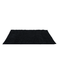 Paqo Bath Mat Black Polyester