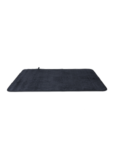Edner Bath Mat Black Polyester
