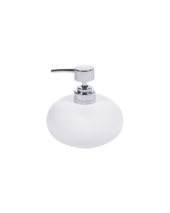 Juani Soap Dispenser White Ceramic