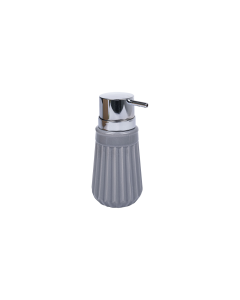 Coney Soap Dispenser Gray Ceramic