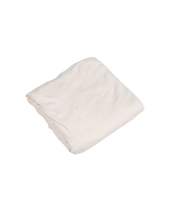 Min Fitted Sheet Woven Beige Cotton