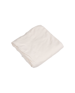 Min Fitted Sheet Woven Beige Cotton