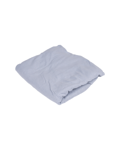 Val Baby Fitted Sheet Light Gray Cotton