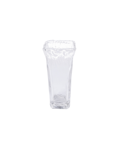 Alvin Vase Clear Glass