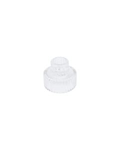 Binca Vase Clear Glass