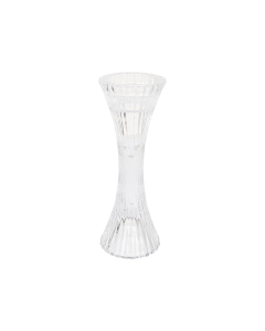 Tuazon Candle Holder Clear Glass