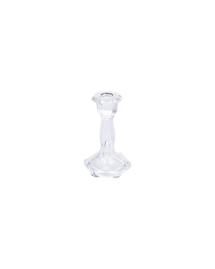 Jirus Candle Holder Clear Glass