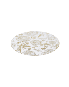 Fos Placemat - White Gold