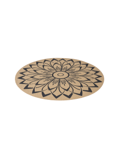 Rhes Placemat - Brown Black