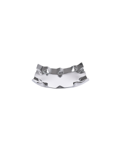 Areta Serving Dish Silver Stainless Steel