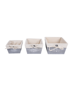 Fer Storage Basket Gray