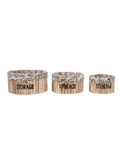 Kyri Storage Basket Wulnut Cadlenut
