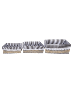 Rasel Storage Basket Khaki Gray