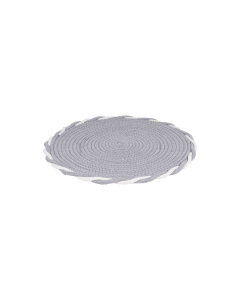 Gene Floor Mat Gray Cotton thread
