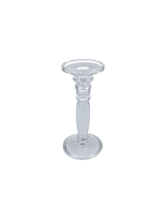 Blux Candle Holder Crystal Glass