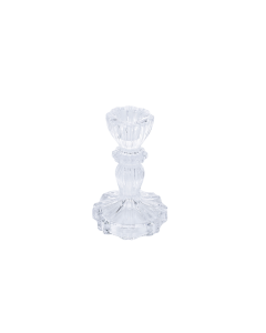 Paner Candle Holder Crystal Glas