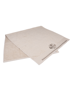 Zoe Bath Towel Beige Cotton