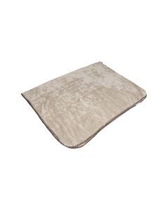 Ela Blanket Beige Polyester
