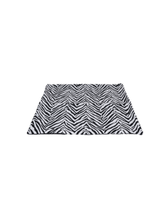 Rhone Cushion Black & White Feathers