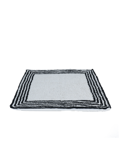 Irama Cushion Black White Feathers