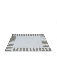 Irama Cushion Khaki White Feathers