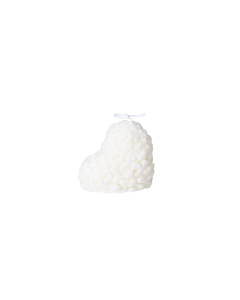 Heart Candle White Soy Wax