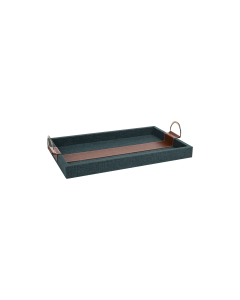 Herm Tray Green Mdf Fabric