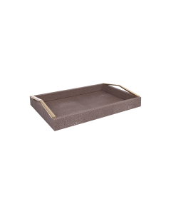 Soaby Tray Dark Brown
