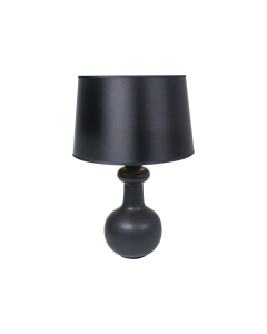 Tobias Table Lamp Black Cement Iron